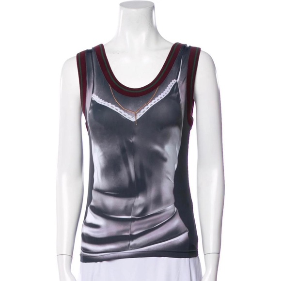 JEAN PAUL GAULTIER X Y/PROJECT
Scoop Neck Sleeveless Top - Picture 1 of 3
